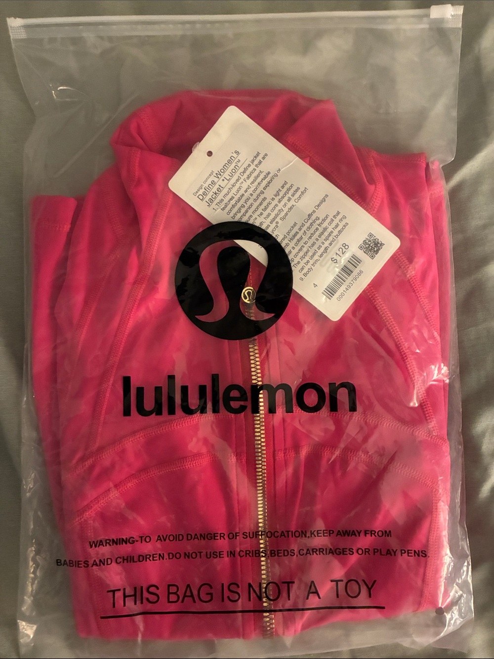 lululemon athletica Pink Full-Zip Women's Sweater